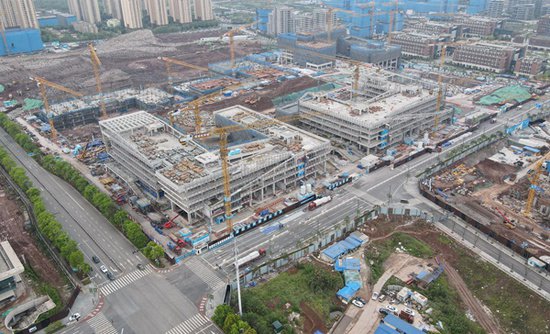 金凤城市中心一期四标段项目预计2025年完工