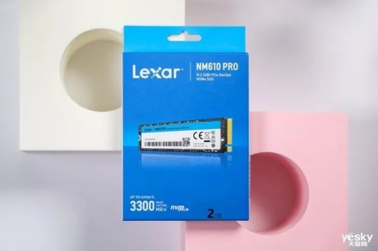 下一个爆款“小蓝” Lexar雷克沙NM610 PRO 2T NVMe固态硬盘...