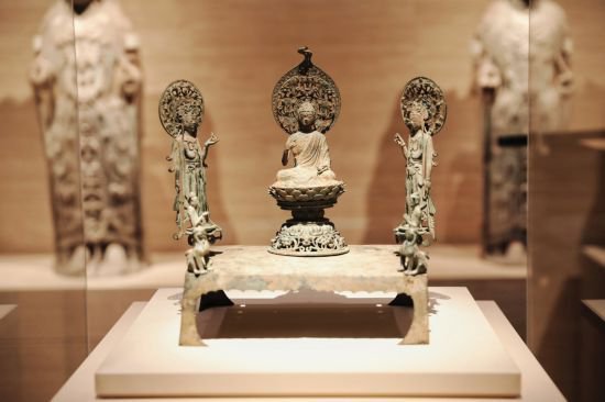 上海博物馆东馆中国古代雕塑馆已向公众试开放