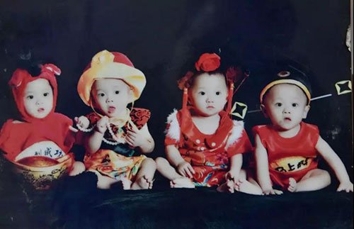 阜南龙凤四胞胎6岁了！他们健康生活的背后是这群人的努力！