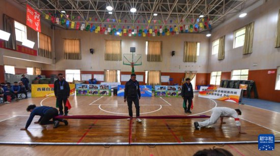 全国全民健身大赛（西南区）西藏自治区押加选拔赛举行
