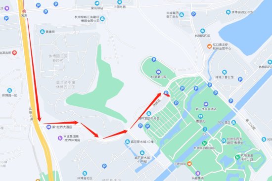 杭州乐园<em>最近</em>的<em>地铁站是哪个</em>？