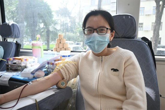 南京市级机关志愿者无偿献血20余万毫升