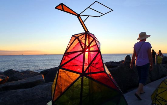 第20届“海滨<em>雕塑</em>展”在澳大利亚珀斯举行
