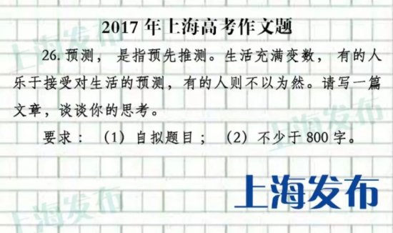 上海2024春季<em>高考作文</em>题出炉啦！（附近年作文题集锦）