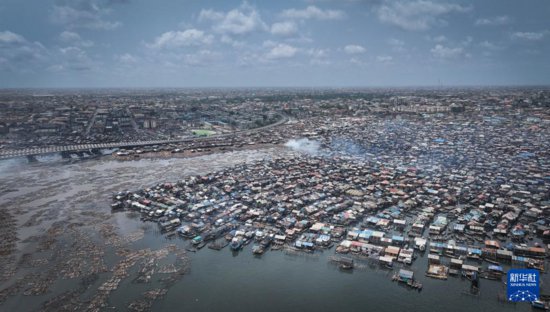 尼日利亚拉各斯的水上<em>贫民窟</em>