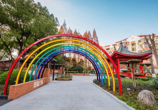 上海徐汇：打造文明实践楼组 架起社区居民“彩虹桥”
