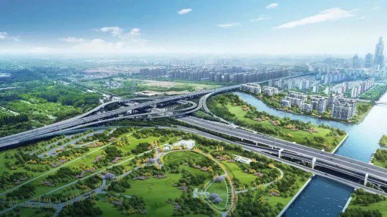 2025年竣工通车！外环东段交通功能提升工程全面施工