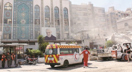 <em>伊朗</em>驻叙使馆被炸，多名高级军官身亡，以色列被指“越过红线”