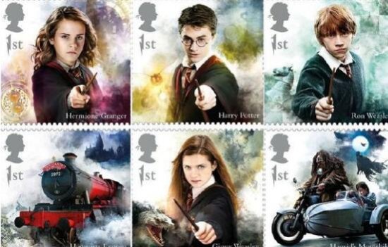 哈迷福音：英国皇家邮政公司<em>出</em>了一套<em>哈利波特</em>纪念邮册！