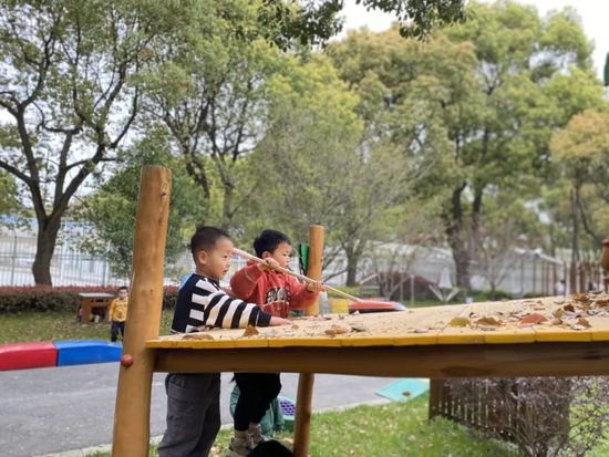 高质量幼儿园建设⑧ |<em>淀山湖</em>幼儿园：绿润校园 自然生长
