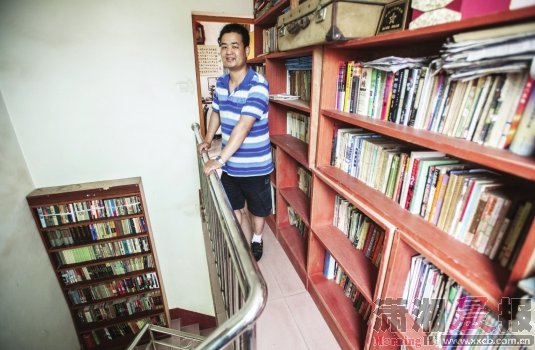 爱书如命的长沙男子捐建了16家图书馆，他还有个特别的梦想……