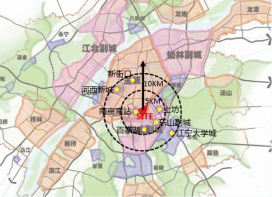 南京<em>江宁区岔路口</em>片区规划项目位置（附区位图）
