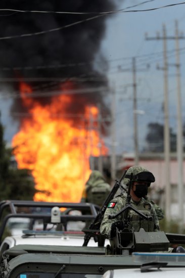 （外代一线）墨西哥一处燃气管道发生爆炸