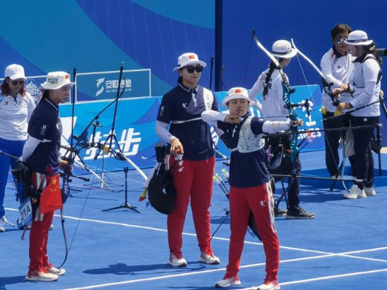 金牌！中国队夺女子反曲弓团体冠军！
