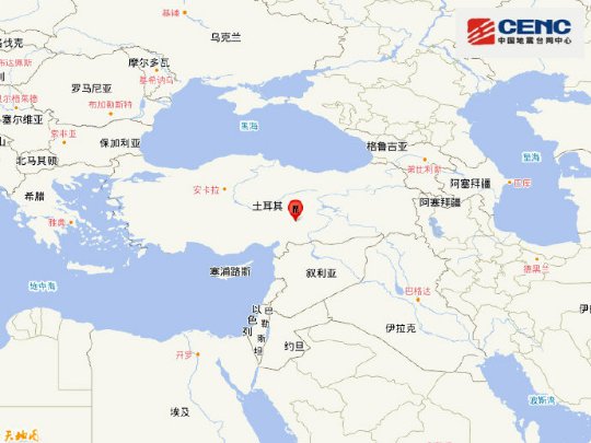 <em>土耳其</em>再发生7.8级地震