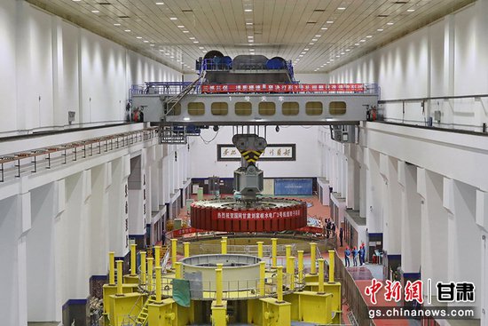 刘家峡水电厂3号机组整机改造进入回装关键阶段