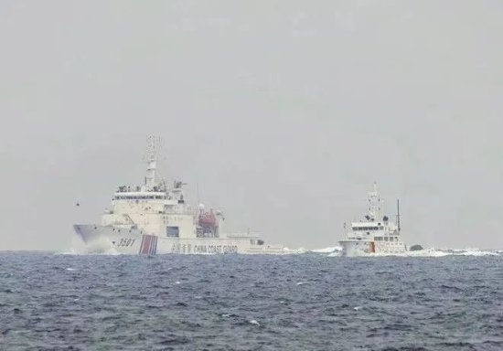 突发：中国海警与越南渔政执法船在南海万安滩水域发生正面对抗