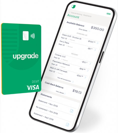 金融科技初创公司Upgrade推出支票账户和<em>借记卡</em>