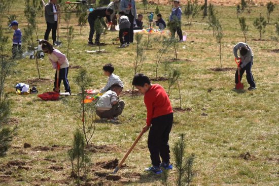“汉宫纪·芊芊未央”植树节主题活动在未央宫国家遗址公园举办