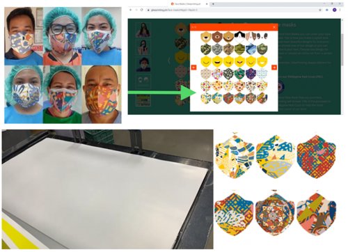 共同抗疫，人工智能<em>设计师</em>微软小冰为惠普生态企业提供口罩图案...
