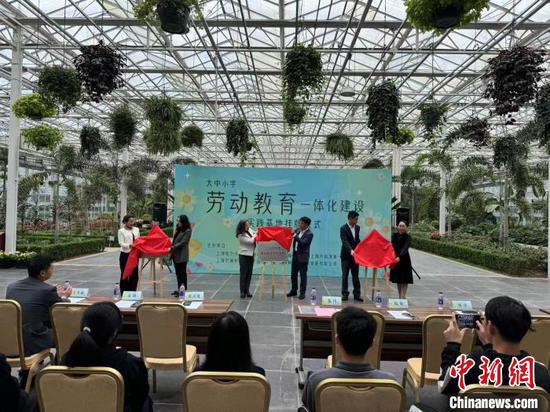 中新教育|<em>上海</em>探索打造大中小学劳动教育一体化实践基地 体验创造...
