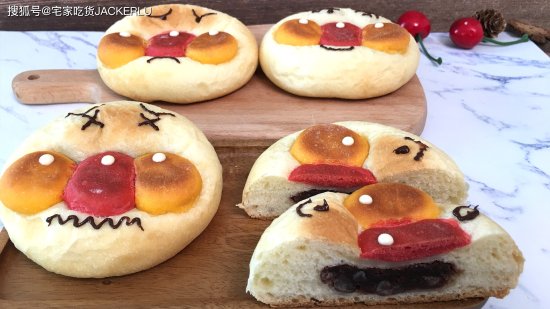 日式红豆面包超人，造型可爱，制作简单不需<em>模具</em>，<em>适合</em>家庭做法...
