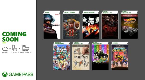 微软 Xbox Game Pass 一月第二批新增<em>游戏名单</em>公布