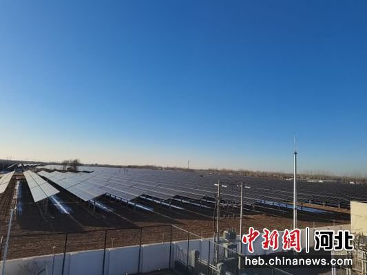 河北冀州推广“农光互补”发展模式 探索绿色生态发展新路径