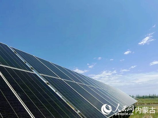 跟着总书记看中国｜呼和浩特中环产业园大力发展绿色能源