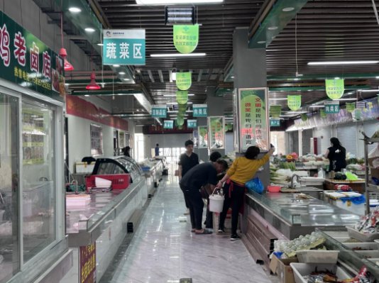 射阳县兴桥镇：升级改造菜市场 提升居民幸福感