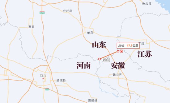 河南与江苏不接壤，最近距离却只有18公里，全因68年前的一次...