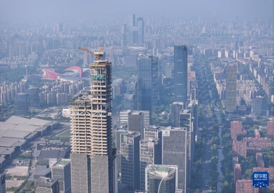 南京超高层建筑项目<em>施工</em>中