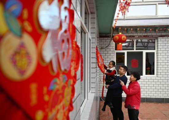 新春走基层丨天津第六埠村的新年新景