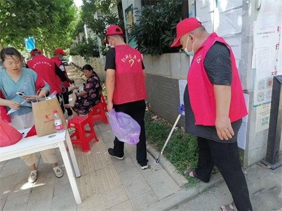 “疫不容辞”武汉东湖新技术开发区黄金堂社区志愿者在行动