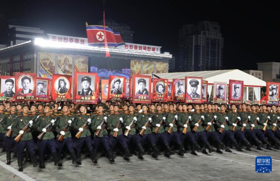 朝鲜纪念祖国<em>解放战争</em>胜利70周年