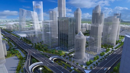 北京商务中心核心区Z5地块项目加紧建设