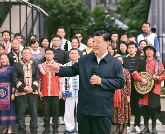 习近平：铸牢中华民族共同体意识 推进新时代党的民族工作高质量...