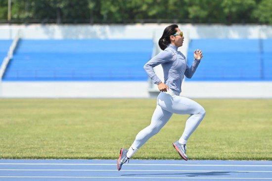 全力冲刺！中国田径女子4X100米接力队力拼奥运资格