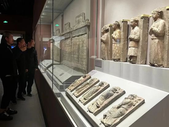 山西博物院“壁上”系列<em>第二部</em>，800多年前的晋城郝匠金墓开启...
