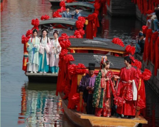 “运河良缘水城千年”为主题活动在浙江省绍兴市举行