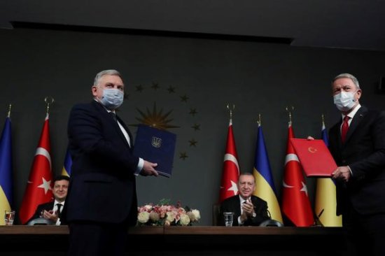 土耳其与乌克兰签署军事合作<em>协议</em> 被指意在抗衡俄罗斯