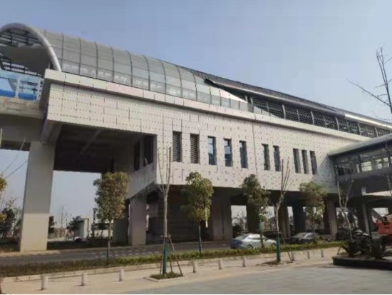 中国一冶科工公司参建武汉市轨道交通地铁16号线正式开通运营