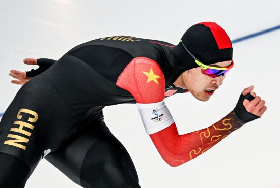 速滑世界杯卡尔加里站：宁忠岩获得男子1500米银牌