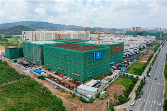 粤海产业园：粤福电子加速技术应用项目喜迎封顶！