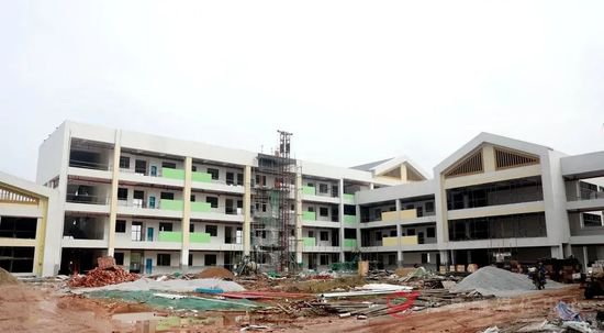 攸县城区第二公立幼儿园建设项目接近尾声预计12月底完工