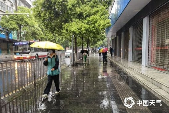 湖南未来一周雨水频繁<em> 衡阳</em>等地局地今有暴雨并伴有强对流天气