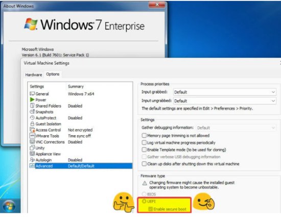 Win7停止支持之际 微软奇怪地为其加入UEFI安全启动功能