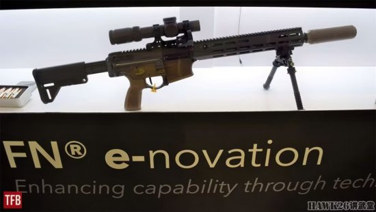 FN美国公司展出“单兵武器系统”全新弹药和<em>设计</em> 配自动导气箍