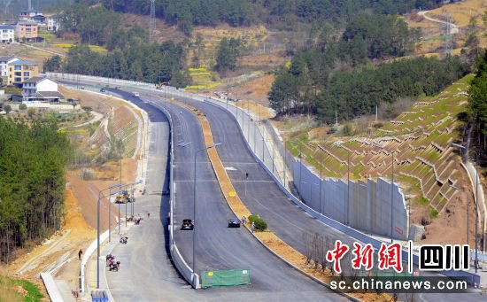 广元北二环东延线项目建设“争春”提速